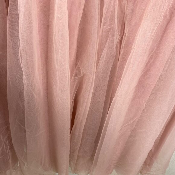 Azazie Dress Bridesmaid Mother Of The Bride Sleeveless Dusty Rose Sz A30 NWT - Picture 13 of 16